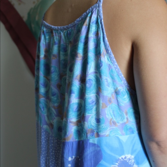 Vintage Periwinkle Maxi Dress 💙 - Picture 3 of 6